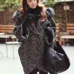 New stylish designer's long coat