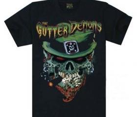New black skull t-shirt