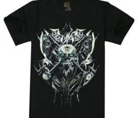 New black skull t-shirt