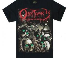 New black skull t-shirt